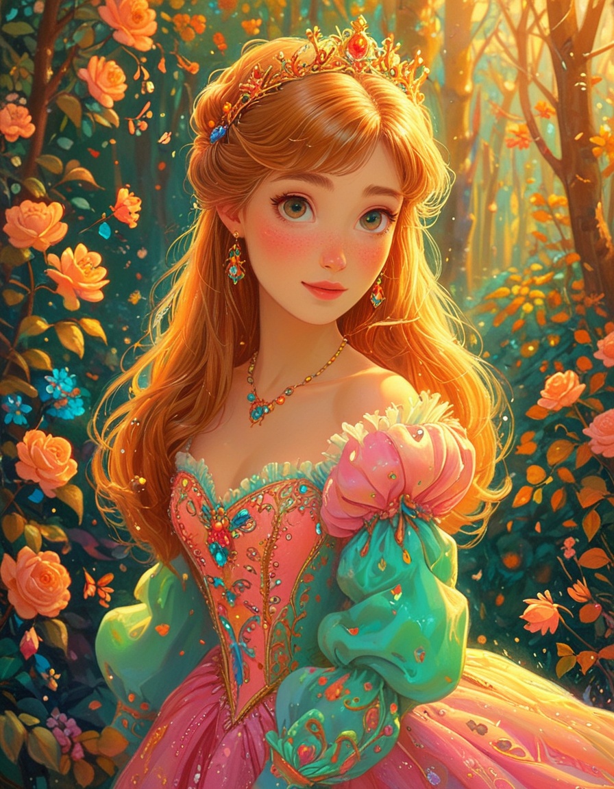 fairytale princess novuschroma32 style on Tensor.Art