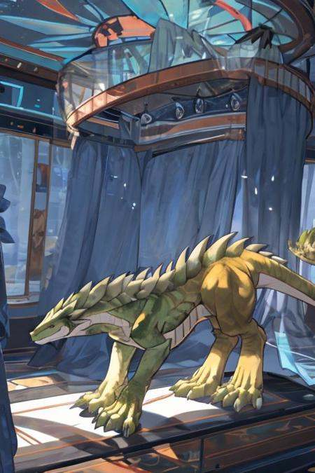 iguion,  scales,  tail on Tensor.Art