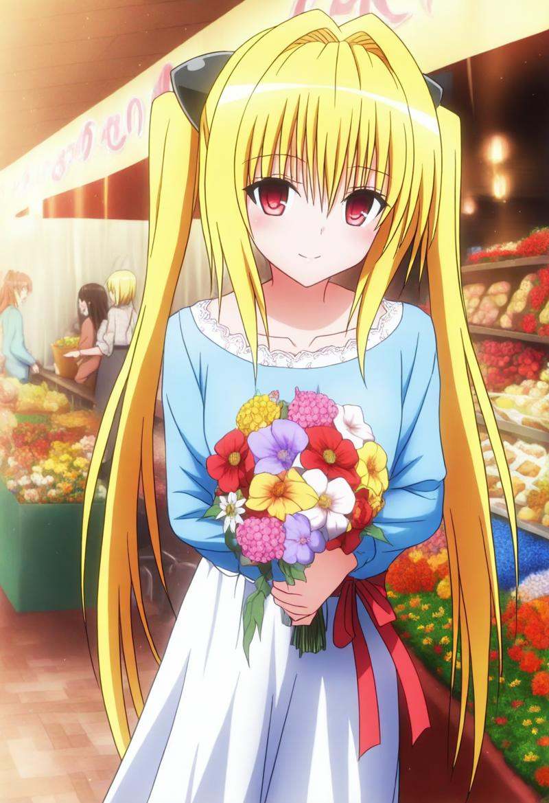 sysdeep_yami,  blonde hair,  red eyes on Tensor.Art