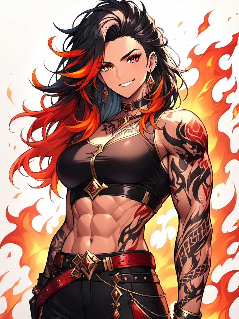 1girl,  solo,  long hair on Tensor.Art