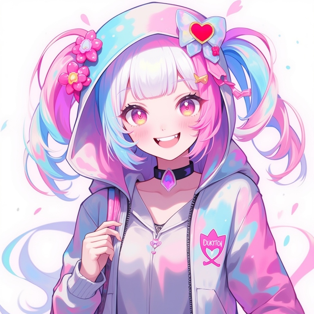 1girl,  hood,  solo on Tensor.Art