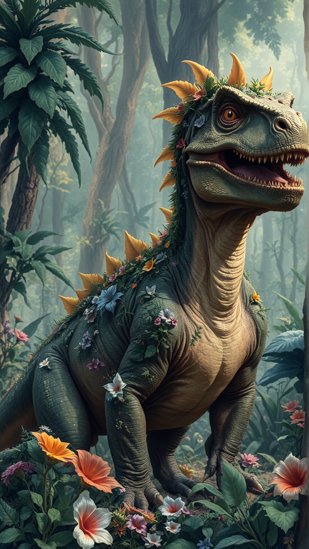 Fl0w3rGr0wnStyle Dino on Tensor.Art
