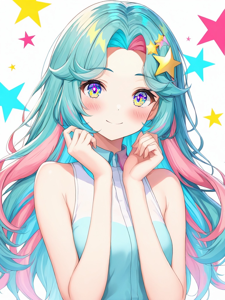 1girl,  solo,  long hair on Tensor.Art