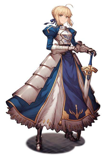 War_of_the_Visions_Final_Fantasy_Brave_Exvius_Style,  artoria pendragon fate,  saber fate on Tensor.Art