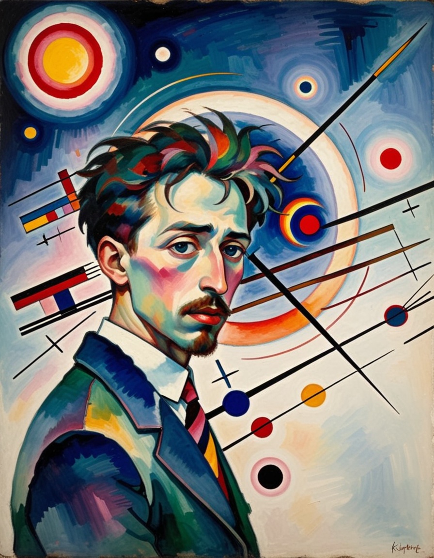 kandinsky painting on Tensor.Art