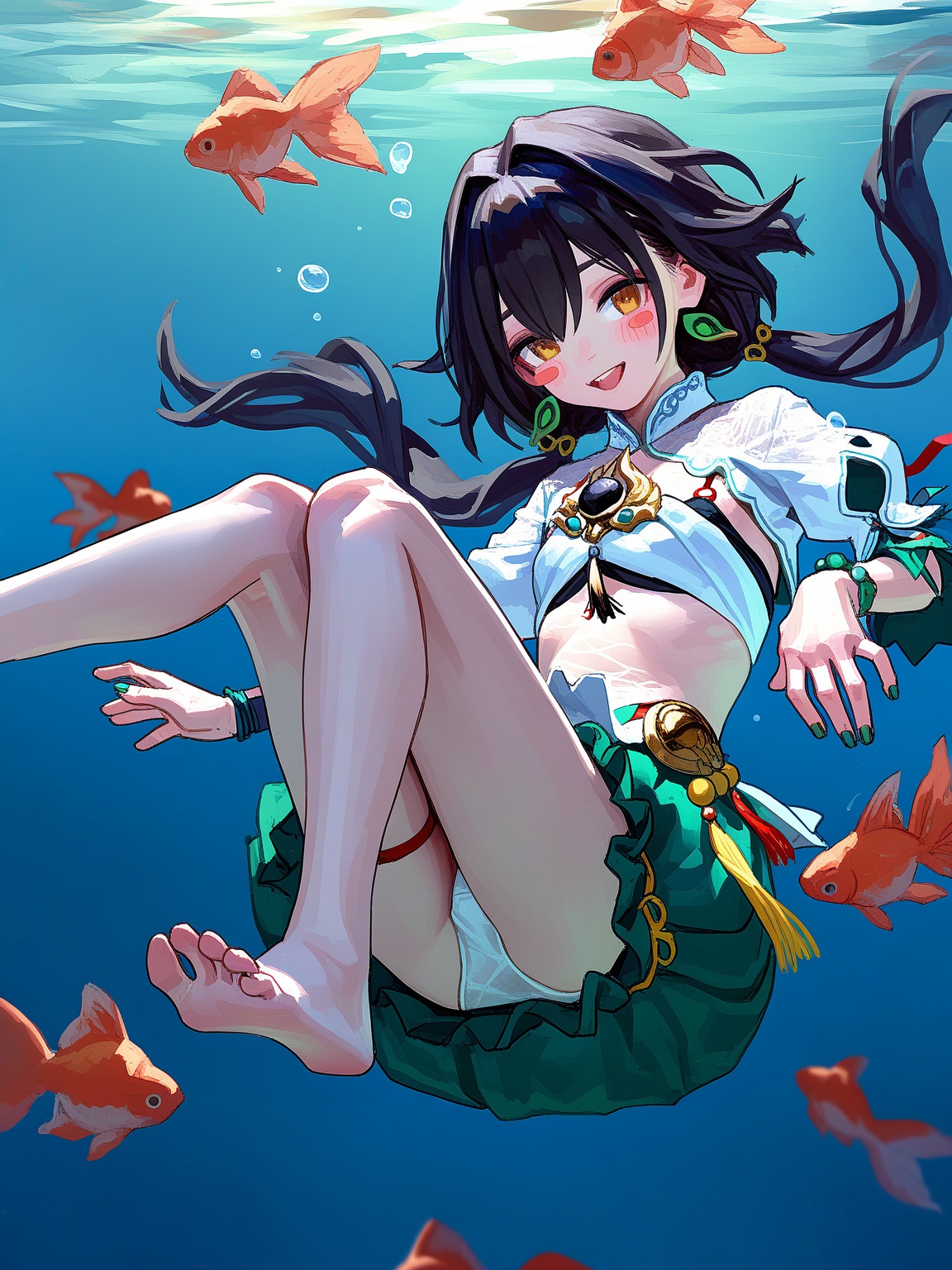 1girl,  yunli \(honkai: star rail\),  [watanabe tomari:7] on Tensor.Art