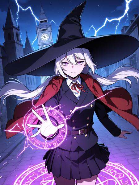 lucy_maeril,  long hair,  white hair on Tensor.Art