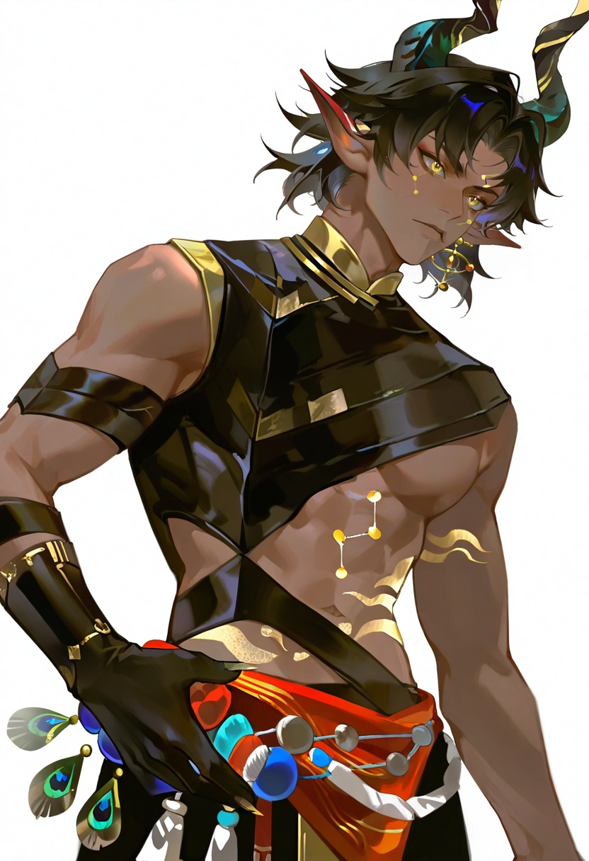 1boy,  solo,  male focus on Tensor.Art