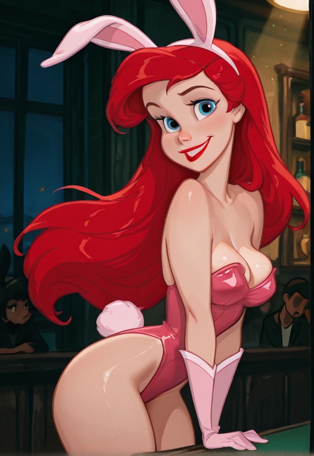 ariel,  1girl,  long hair on Tensor.Art