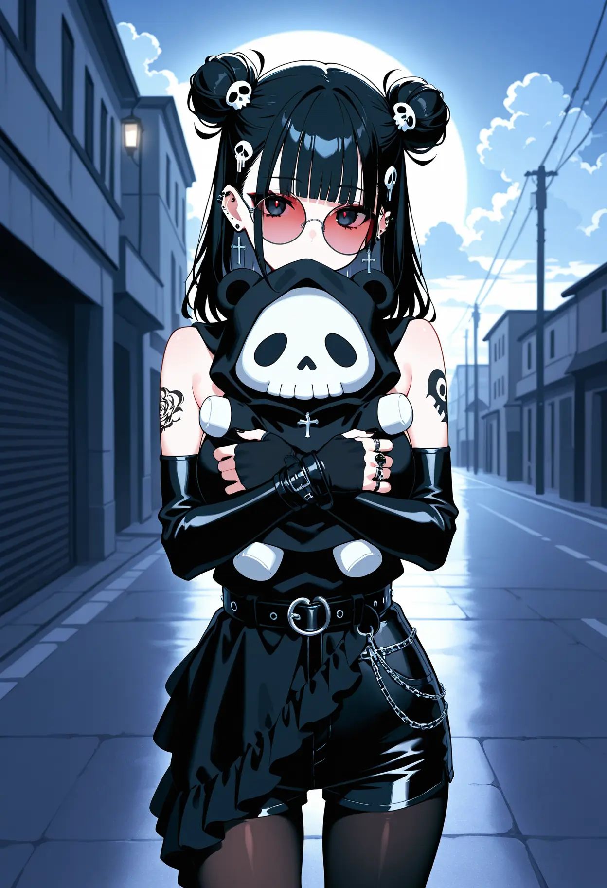 solo,  1girl,  bangs on Tensor.Art