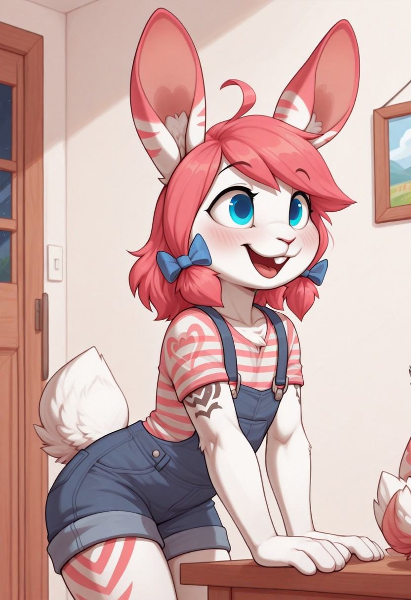 Riley Bunny,  1girl,  furry on Tensor.Art