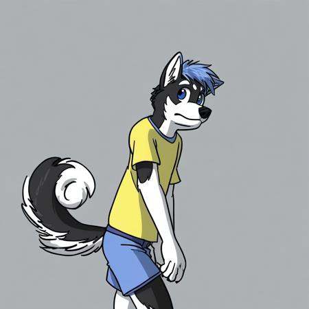 Solo,  1boy,  dog on Tensor.Art
