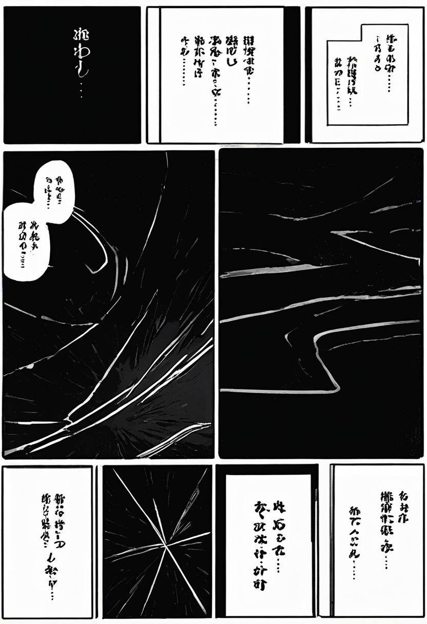 comic panels,  black background on Tensor.Art