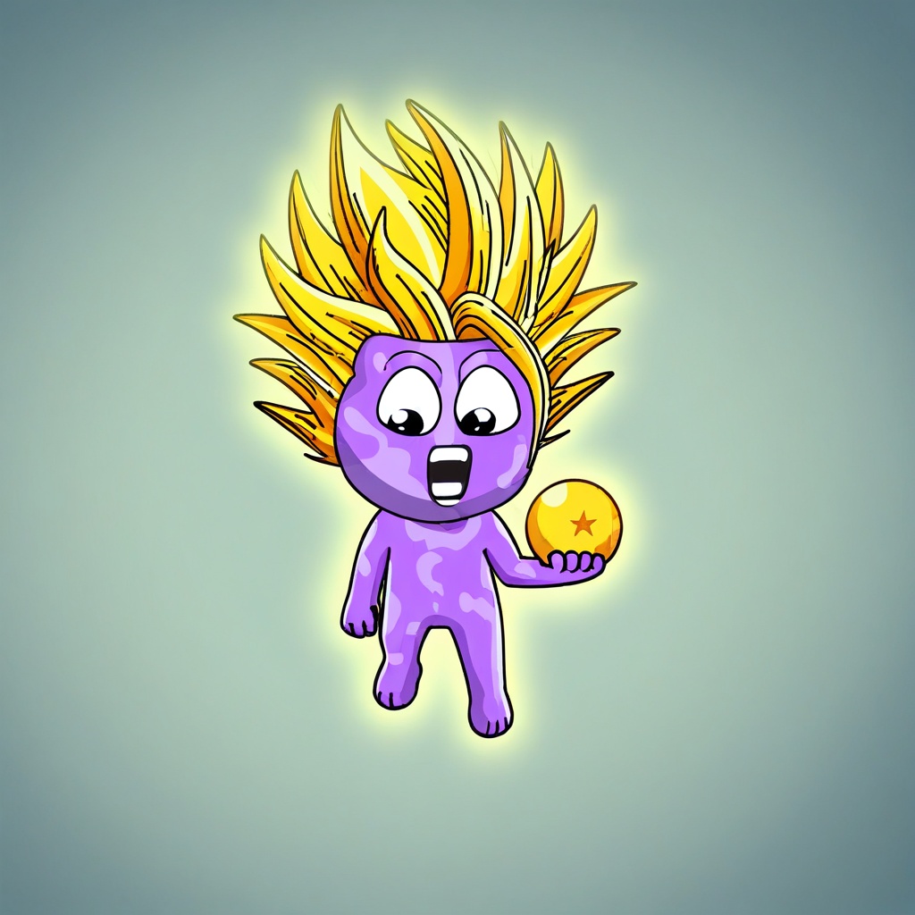Purpuru,  purplsai,  holding on Tensor.Art