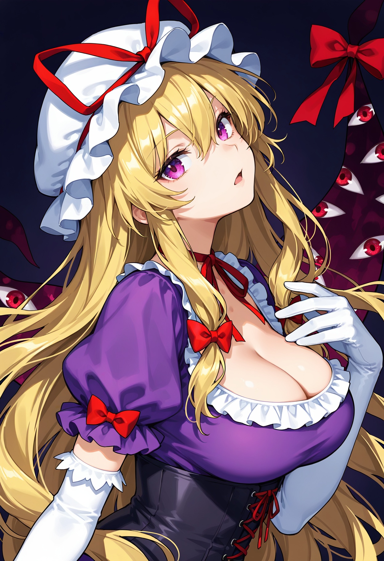 yakumo yukari,  touhou,  1girl on Tensor.Art
