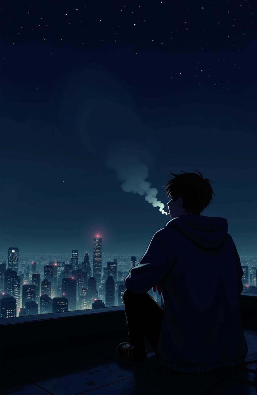 anime_d4rk,  alone,  solo on Tensor.Art