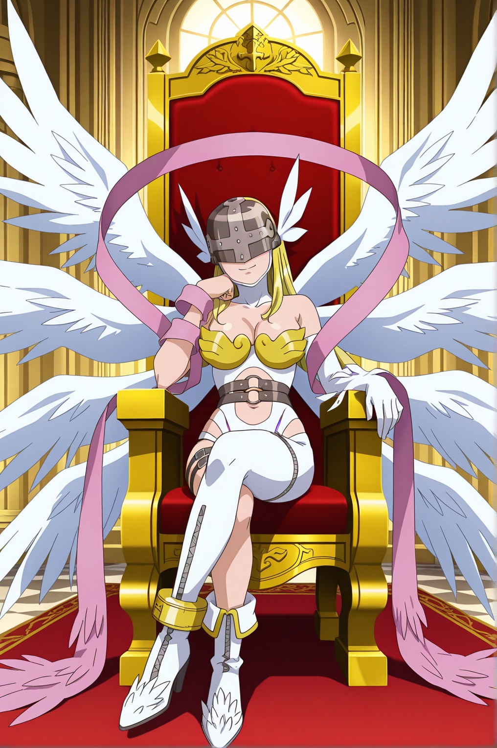 anime screencap,  high quality,  angewomon on Tensor.Art