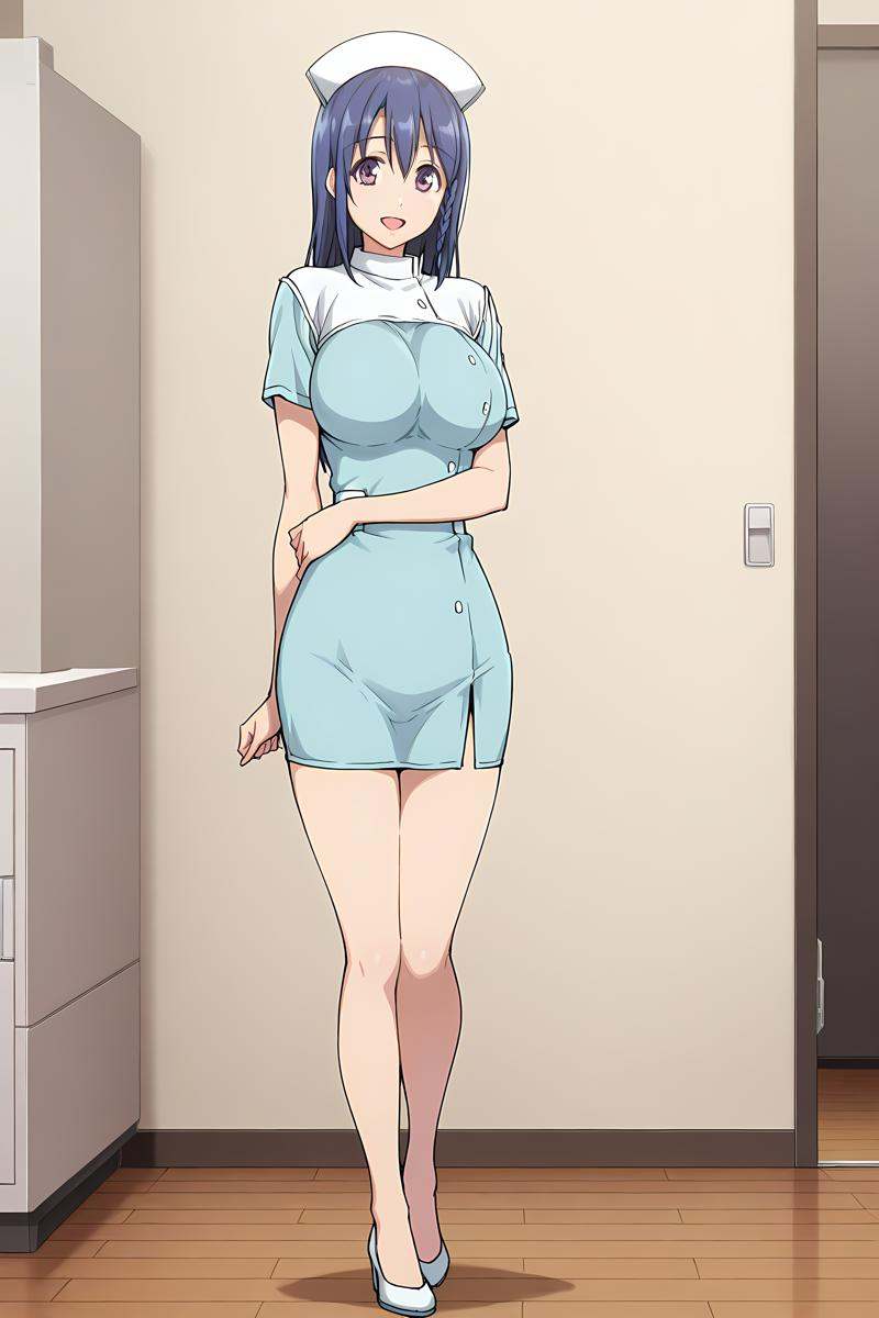 miharu_kashiwagi_100,  nurseoutfit,  1girl on Tensor.Art