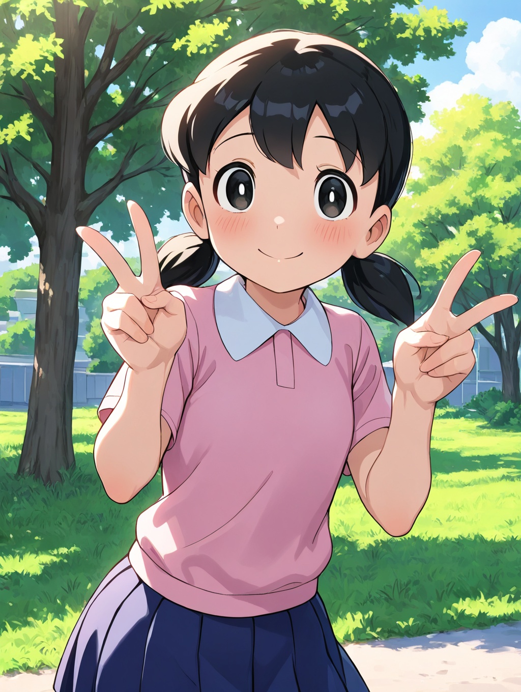 minamoto shizuka,  1girl,  solo on Tensor.Art