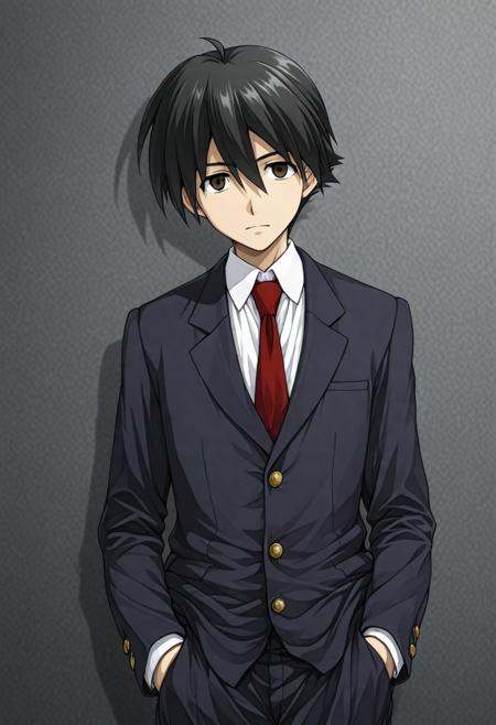 itou makoto,  school uniform,  solo on Tensor.Art