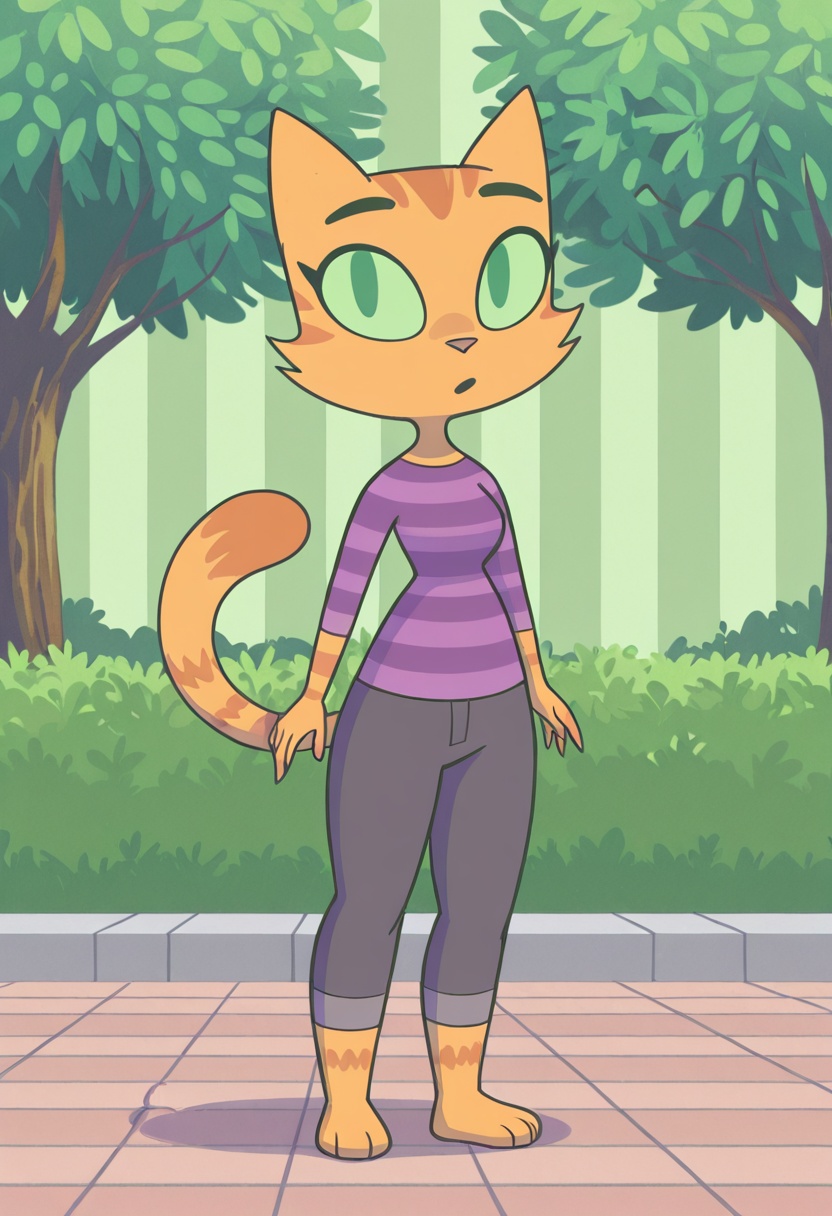 1girl,  cat girl,  fran on Tensor.Art