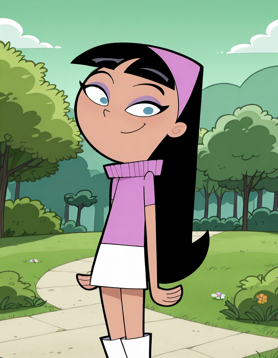 trixie,  black hair,  1girl on Tensor.Art