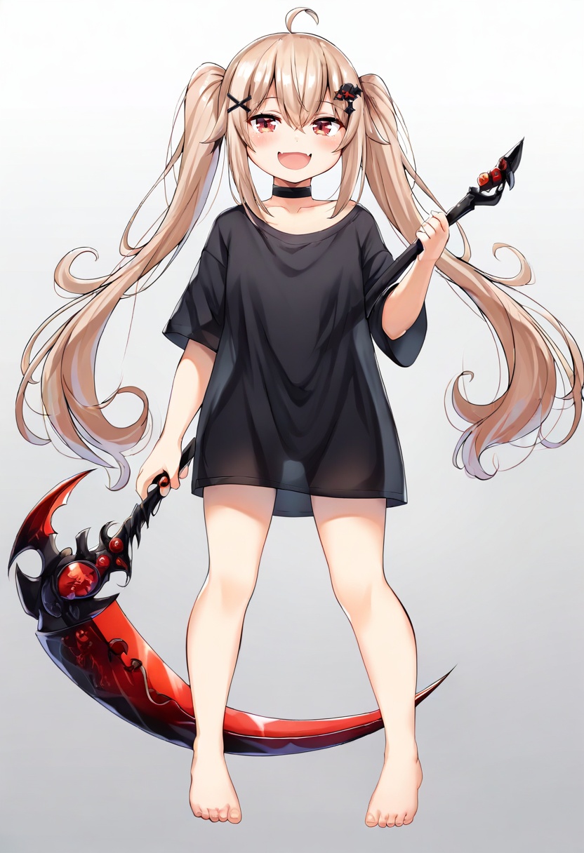 1girl,  original,  :d on Tensor.Art