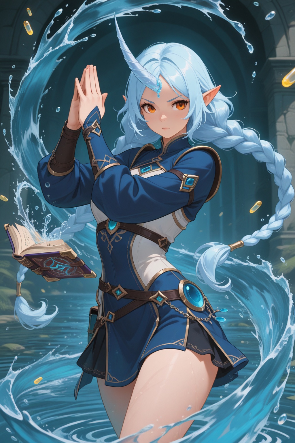 masterpiece,  best quality,  splash_art on Tensor.Art
