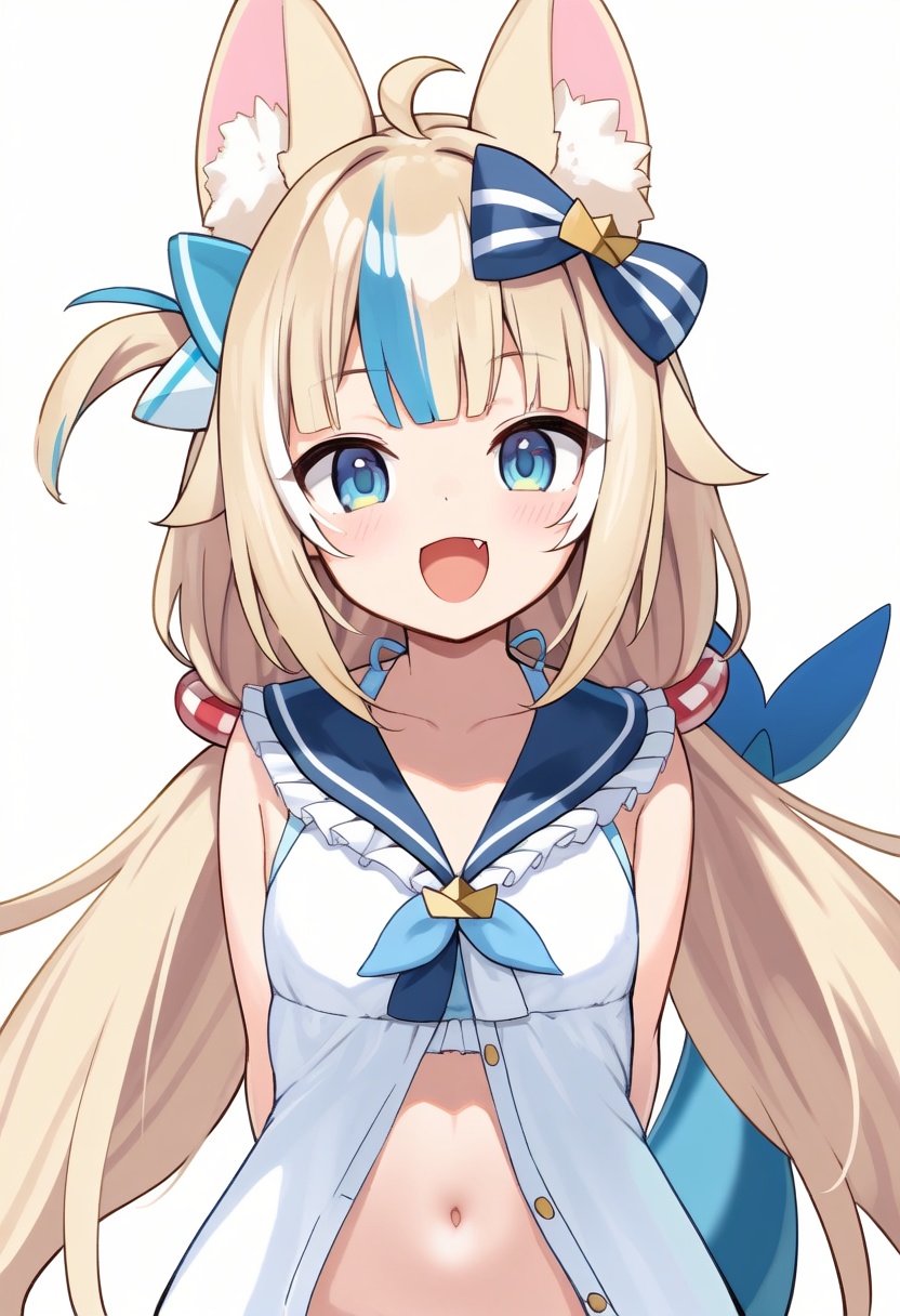 1girl,  sameko saba,  indie virtual youtuber on Tensor.Art