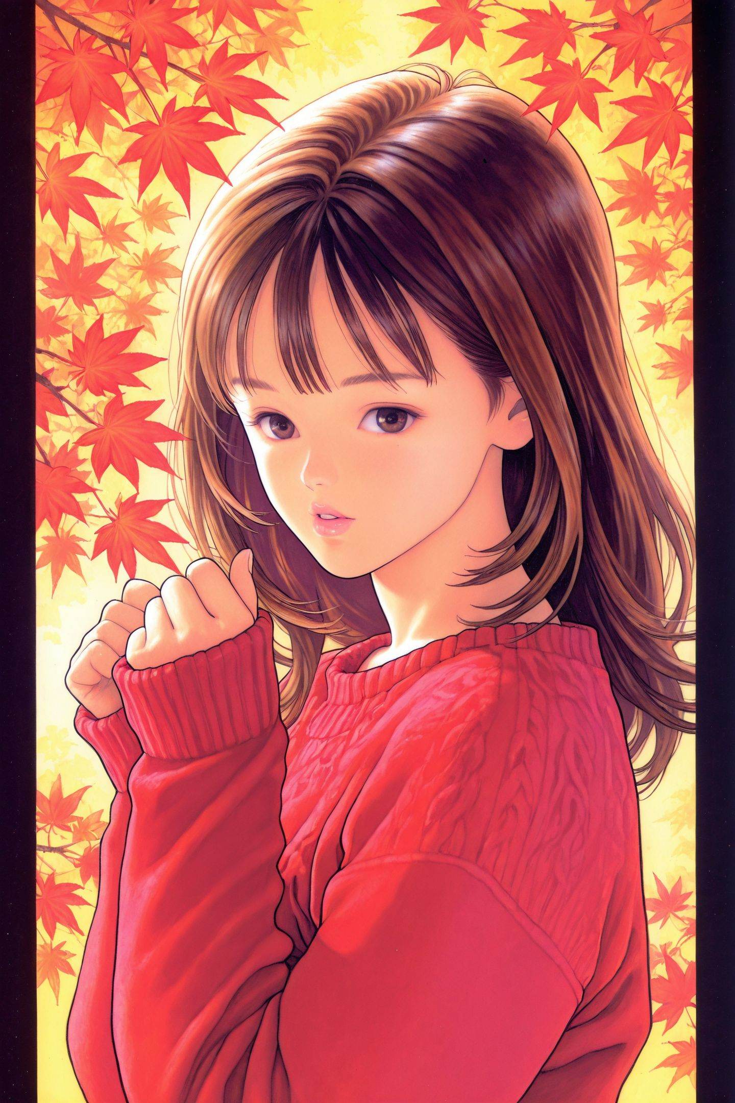 Katsura Masakazu Style,  Yoshizuki iori,  1girl on Tensor.Art