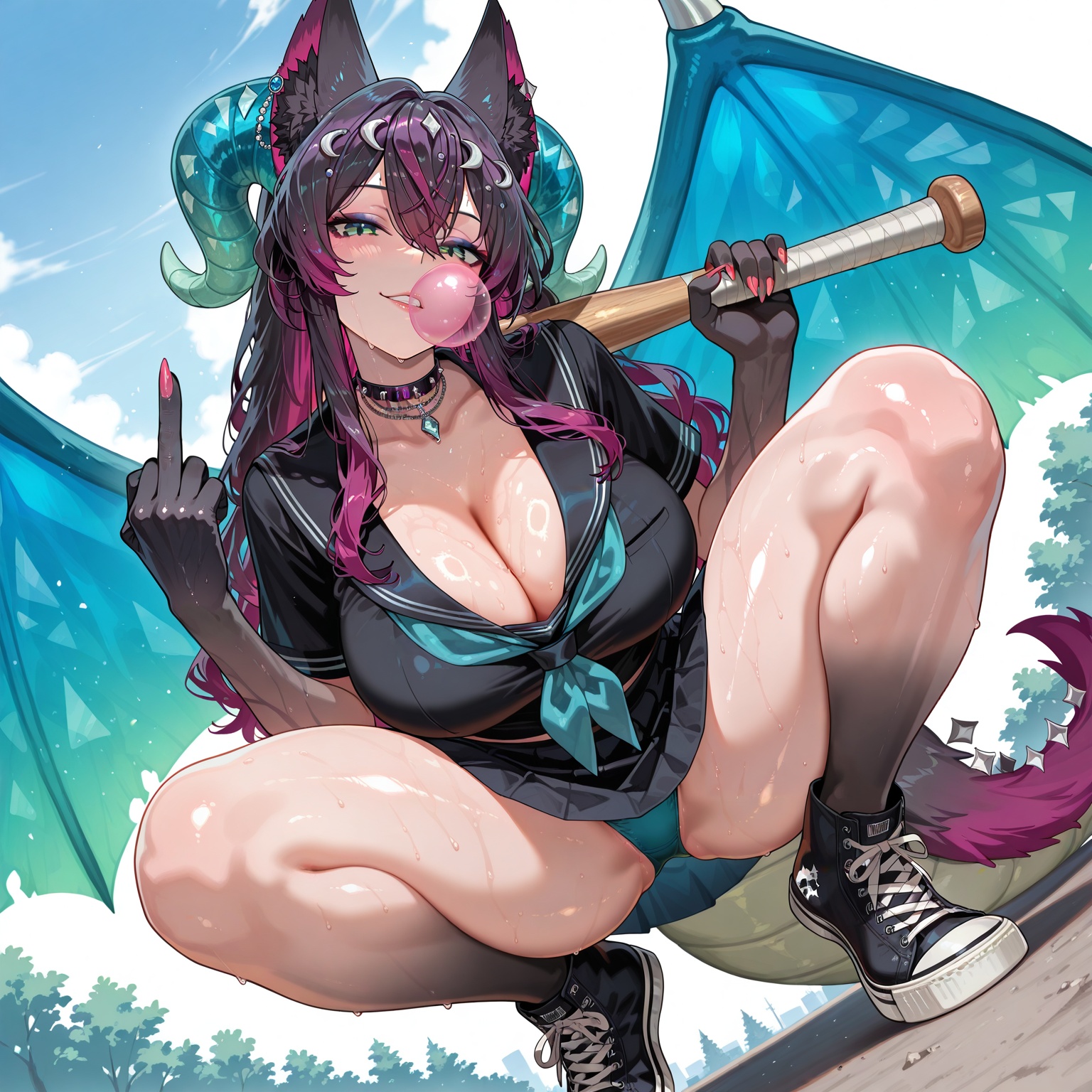 lazypos,  AmalgamyteVT,  1girl on Tensor.Art