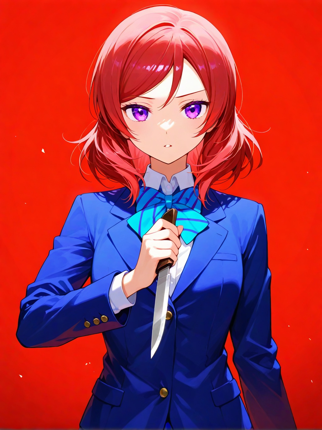 1girl,  solo,  nishikino maki on Tensor.Art