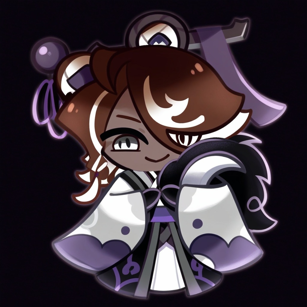 chibi,  gloves,  brown hair on Tensor.Art