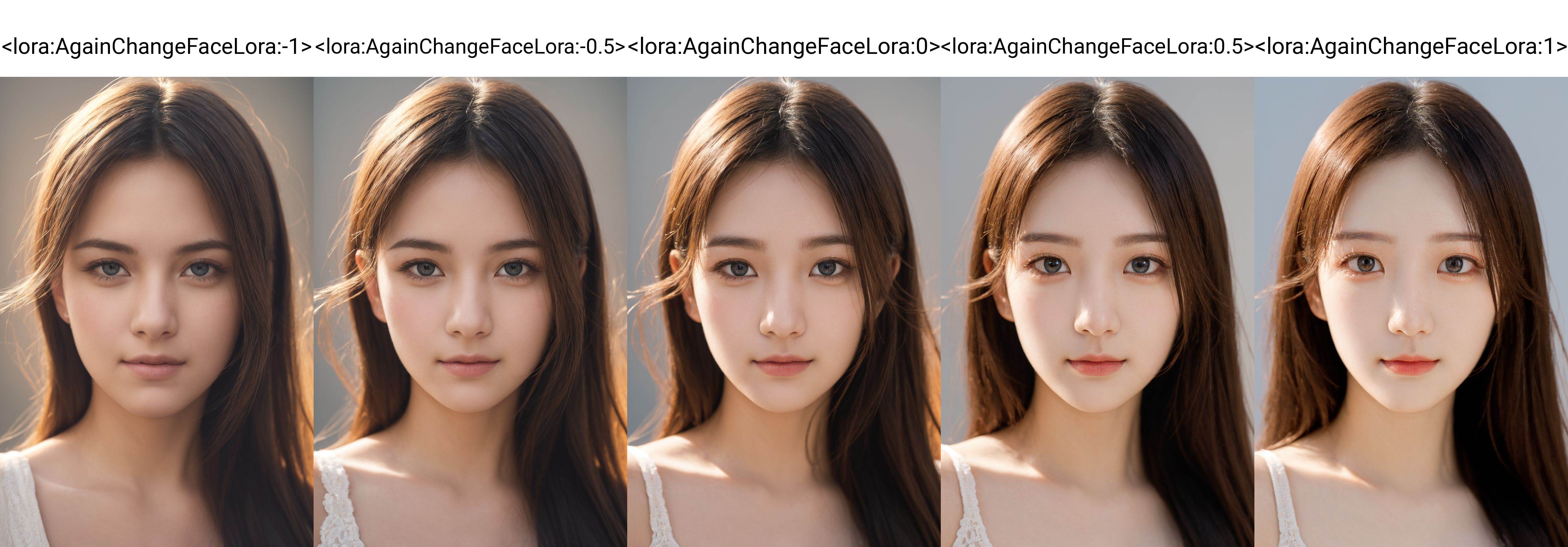 <lora:AgainChangeFaceLora:-1>,(8k, RAW photo:1.2), (realistic, photo-realistic:1.4), (extremely detailed), (detailed face:1.4), (beautiful detailed eyes:1.2), girl, smirk, closed mouth, bright glistening skin,realistic skin,skin pores, beautiful, pretty, upper body, dramatic lighting, realistic, teenage, dress, simple background, 