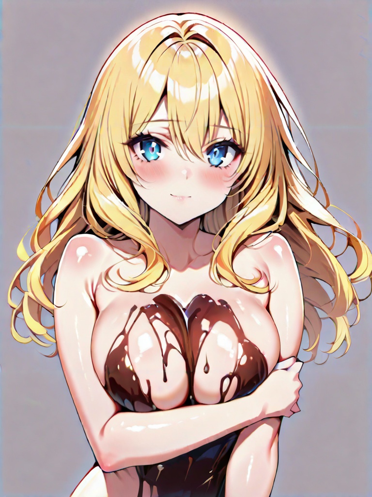 illustration,  1girl,  large breasts on Tensor.Art