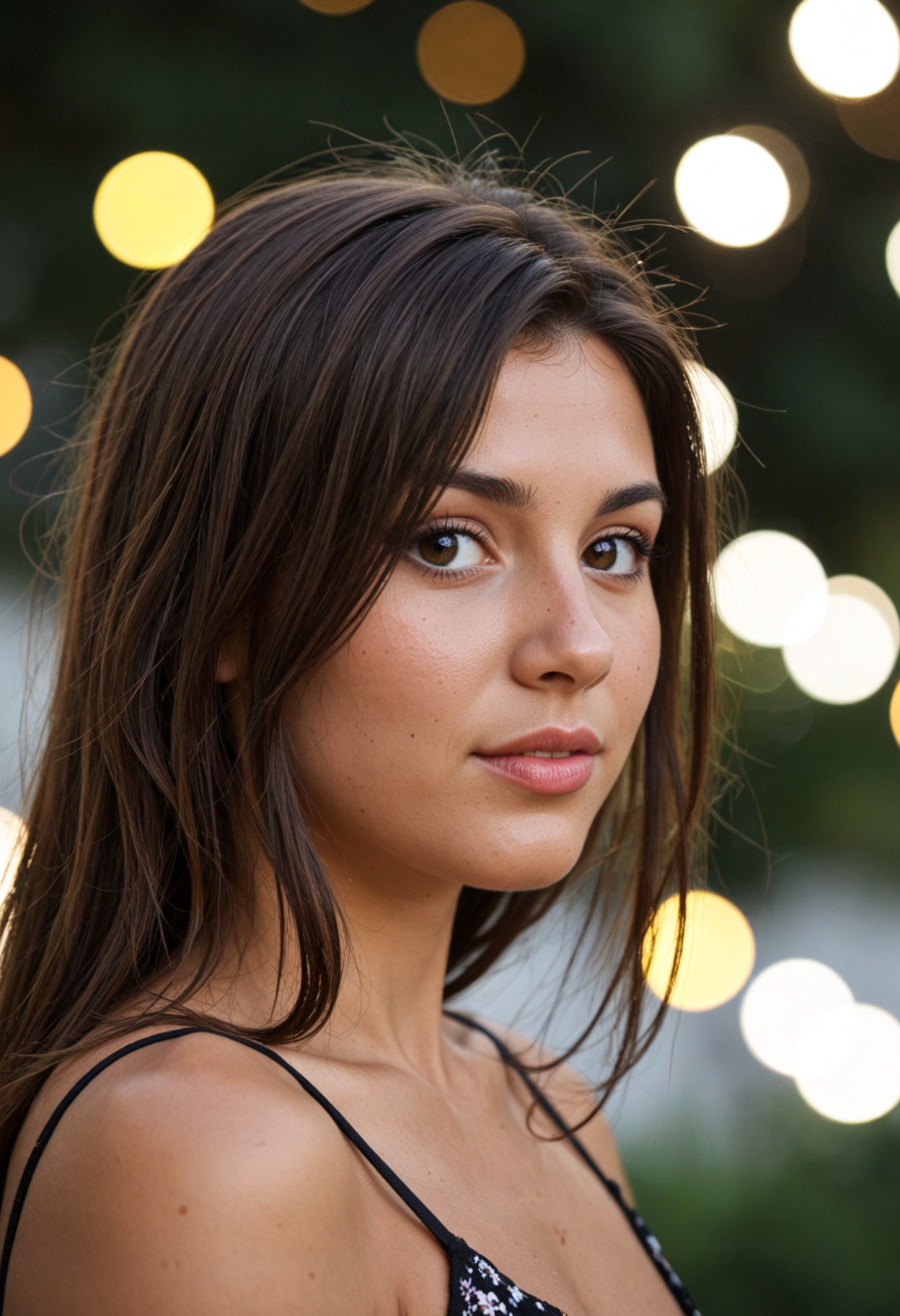 cute woman,  bokeh on Tensor.Art