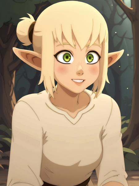 evangelyne,  happy,  solo on Tensor.Art