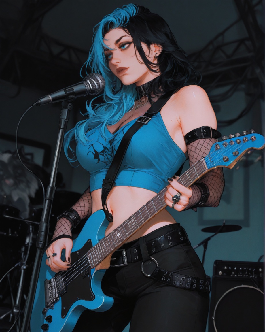 female focus,  mature,  solo on Tensor.Art