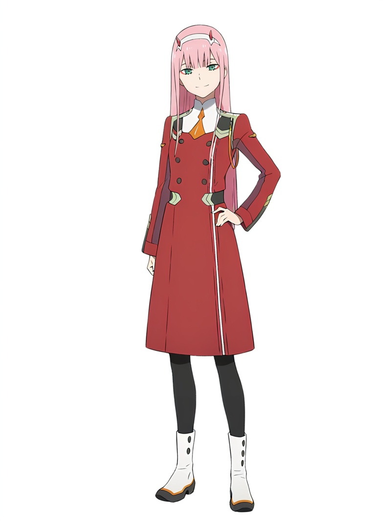 zero two (darling in the franxx),  1girl,  solo on Tensor.Art