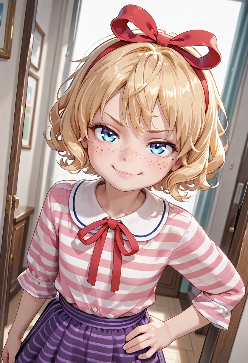 susie,  1 girl ,  blonde hair on Tensor.Art