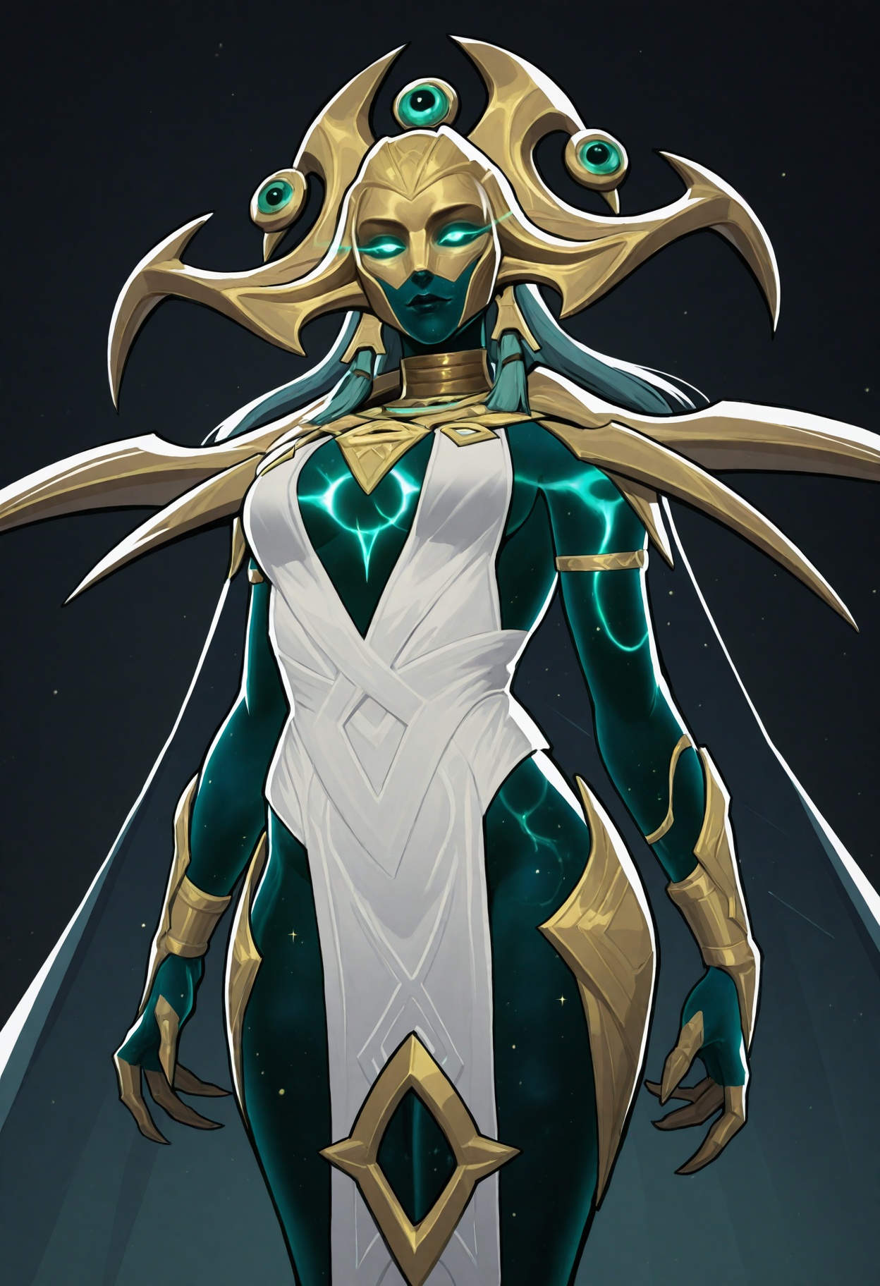 helac0smos,  1girl,  glowing eyes on Tensor.Art