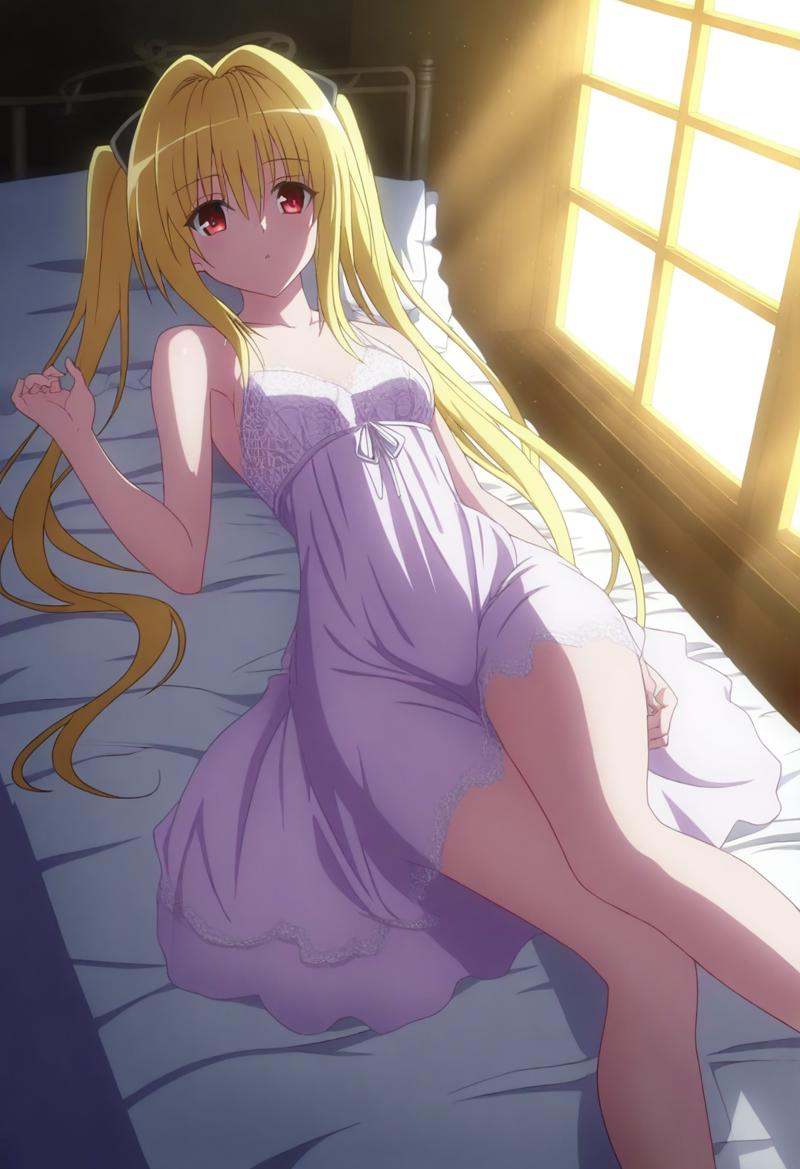 sysdeep_yami,  blonde hair,  red eyes on Tensor.Art