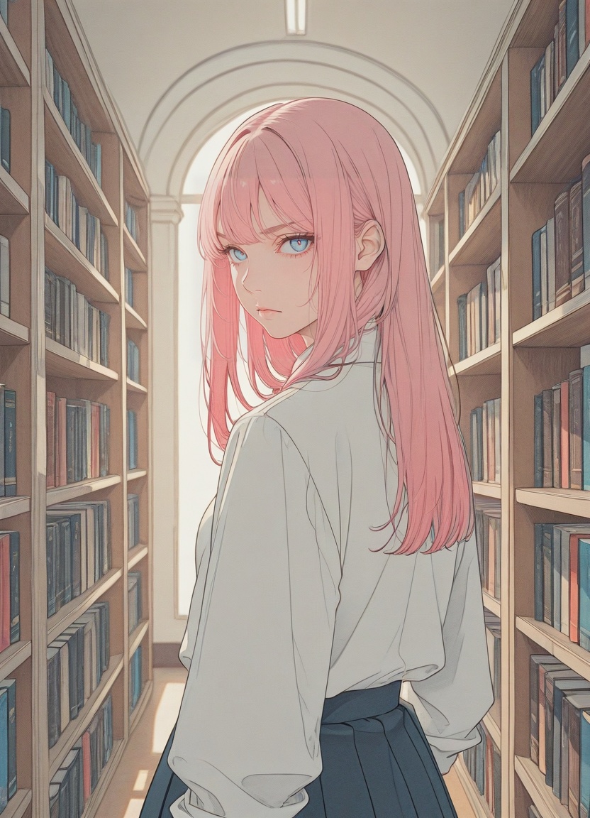 1girl,  solo,  long hair on Tensor.Art