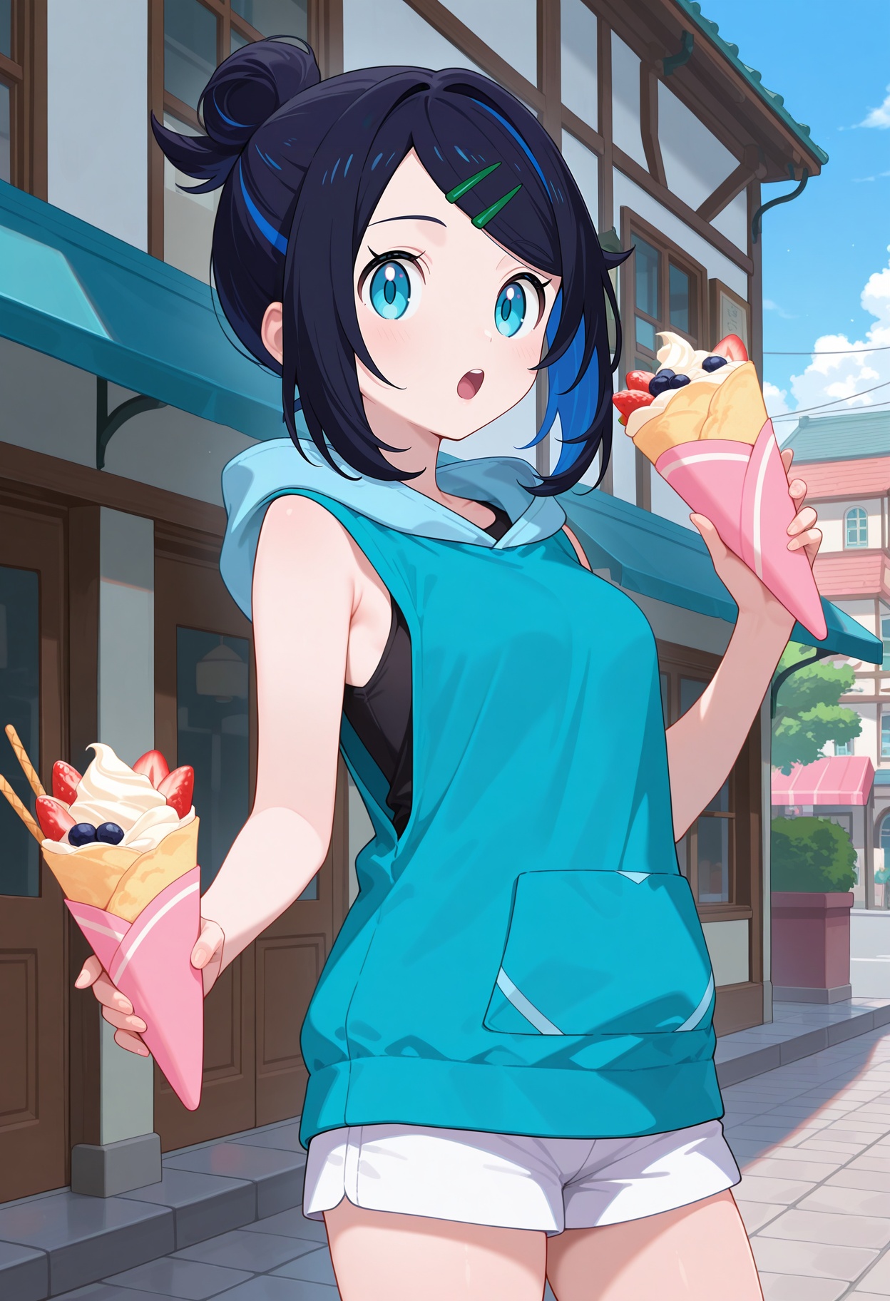 best quality,  masterpiece,  1girl on Tensor.Art