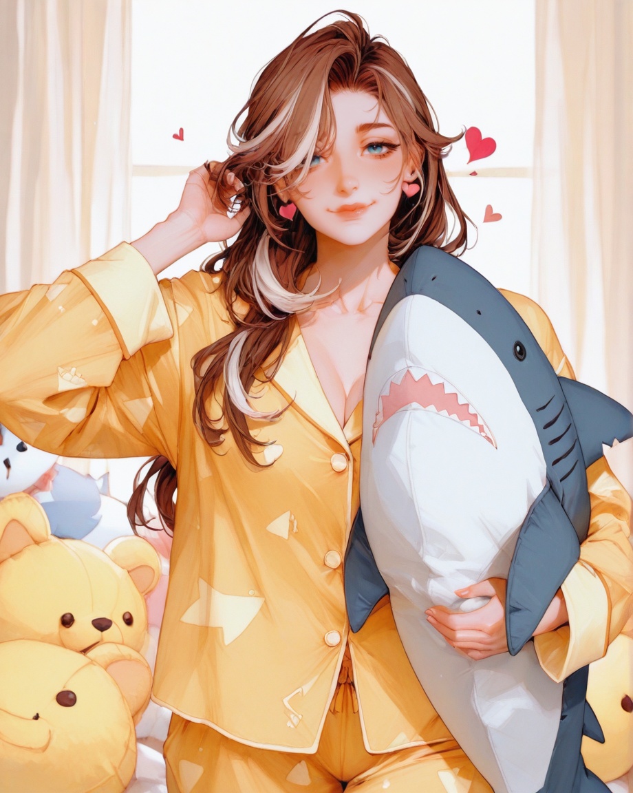 female focus,  solo,  mature on Tensor.Art
