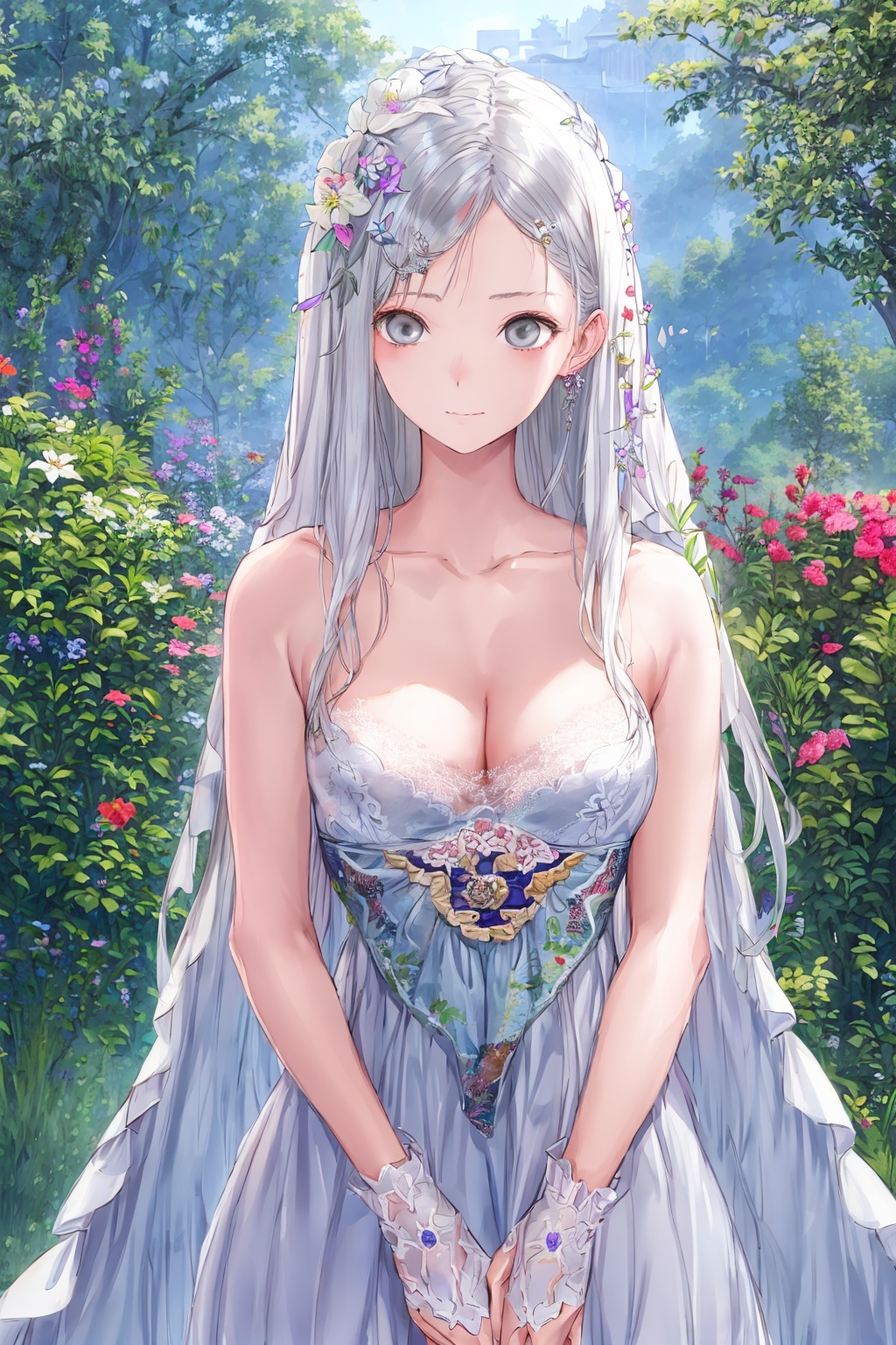 lace,  ribbon,  hanfu on Tensor.Art