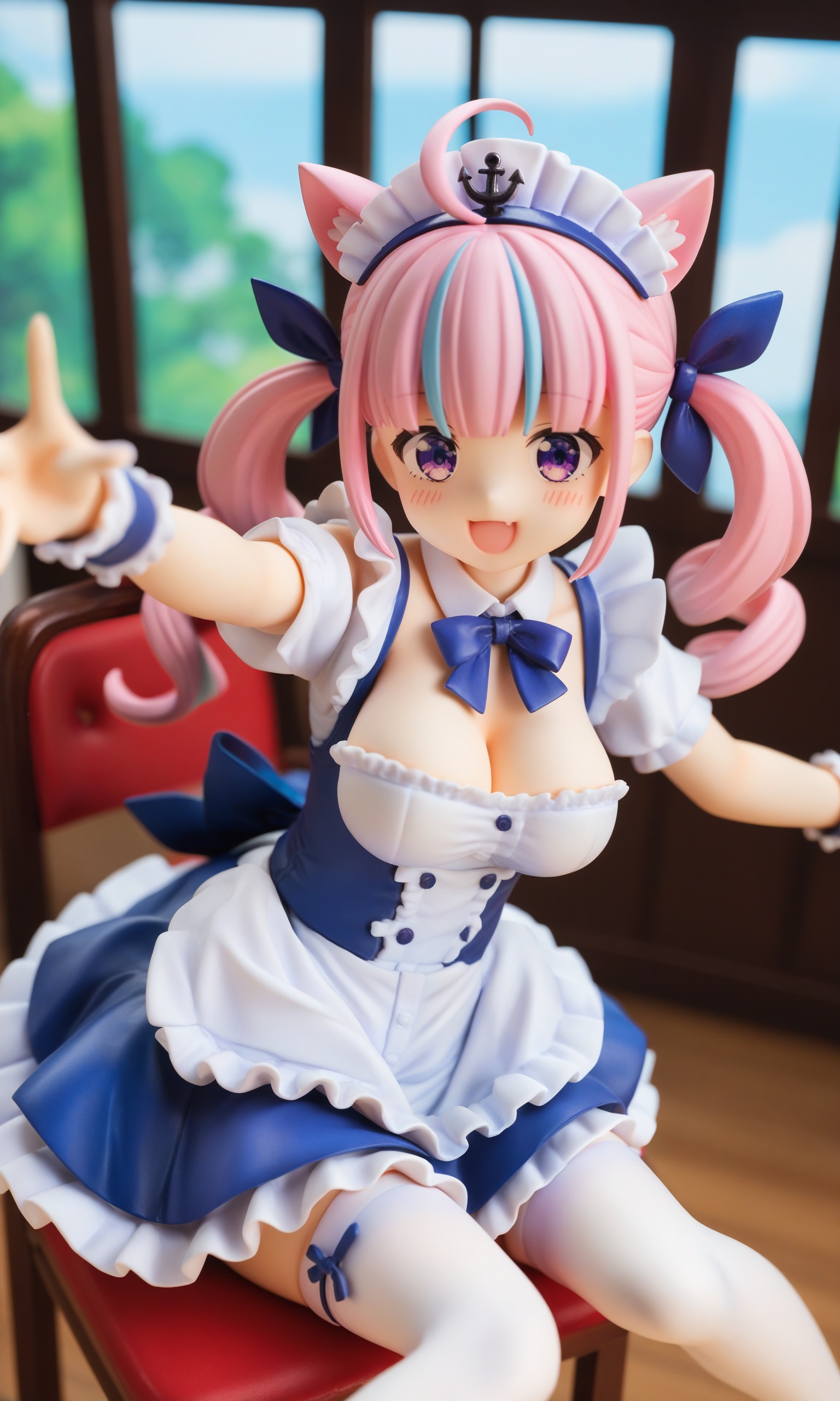 1girl,  minato aqua,  real world location on Tensor.Art