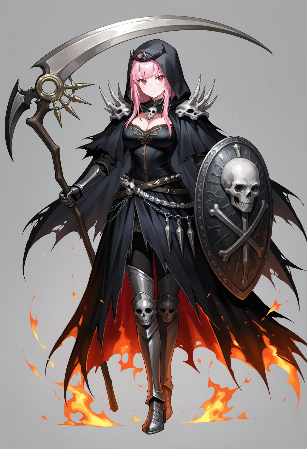 death \(entity\),  grim reaper,  mori calliope on Tensor.Art