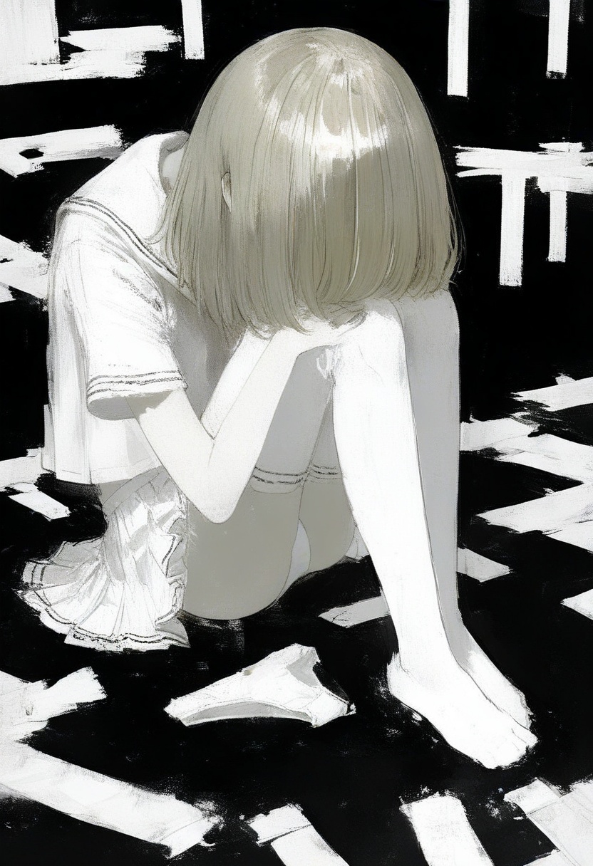 1girl,  solo,  skirt on Tensor.Art