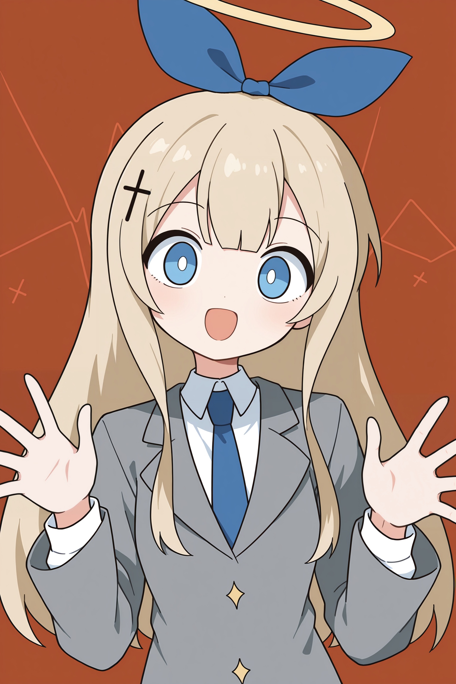 tenshi (tententengokujigokugoku),  bright pupils,  blue eyes on Tensor.Art
